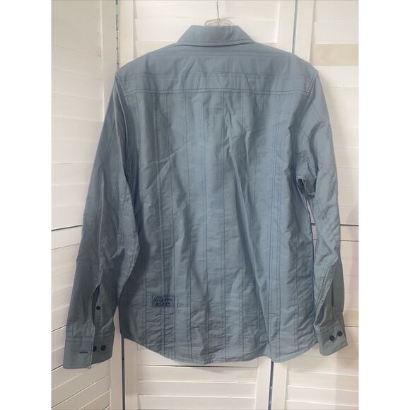 Calvin Klein Men’s Long Sleeve Shirt Button Up Modern Fit Button Sz Medium - Picture 5 of 5